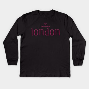Simply London Love Kids Long Sleeve T-Shirt
